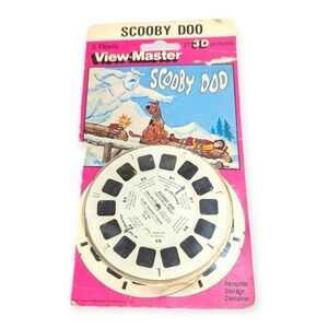 Vintage 1972 Scooby-Doo View-Master 3 Reels Thats Snow Ghost Hanna-Barbera 1016